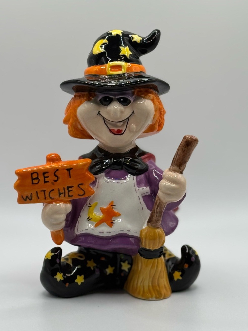Halloween “Best Witches” Ceramic Figurine